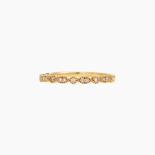 18K Yellow Gold Eternal Elegance Diamond Ring