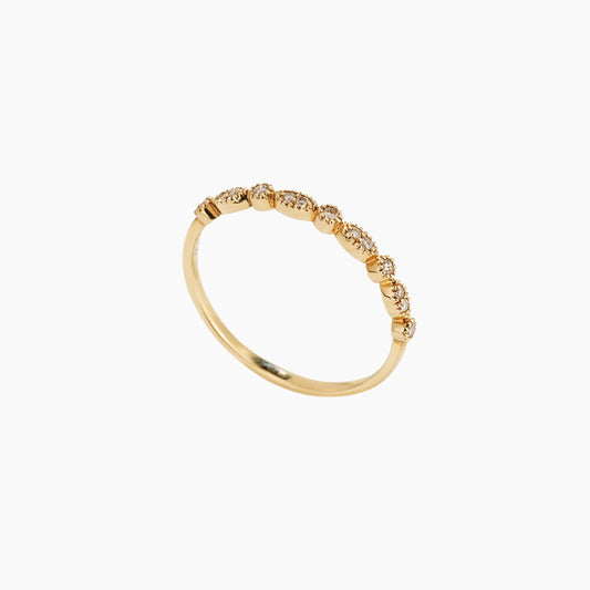 18K Yellow Gold Eternal Elegance Diamond Ring