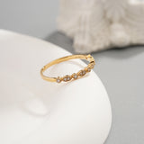18K Yellow Gold Eternal Elegance Diamond Ring